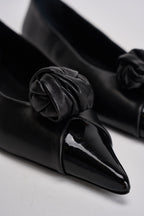 Ballerina donna a punta nera 115979100 BLACK100 ROTATE 