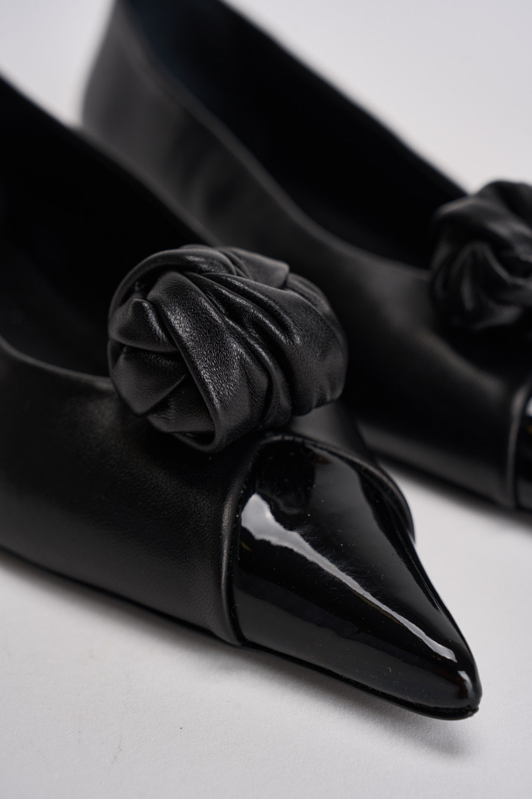 Ballerina donna a punta nera 115979100 BLACK100 ROTATE 