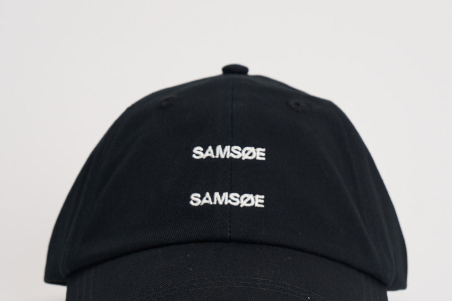 Cappellino uomo nero con ricamo M10000030 BLACK SAMSØE SAMSØE 