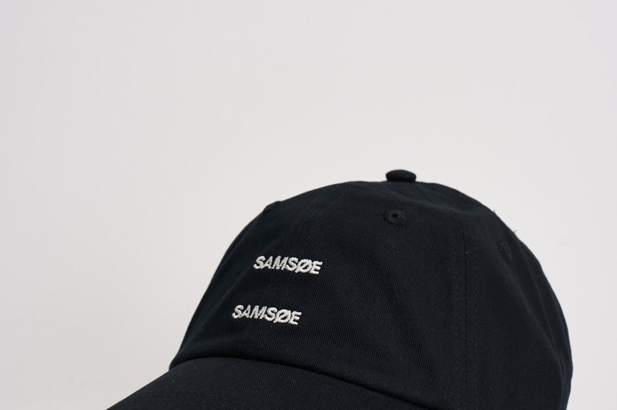 Cappellino uomo nero con ricamo M10000030 BLACK SAMSØE SAMSØE 