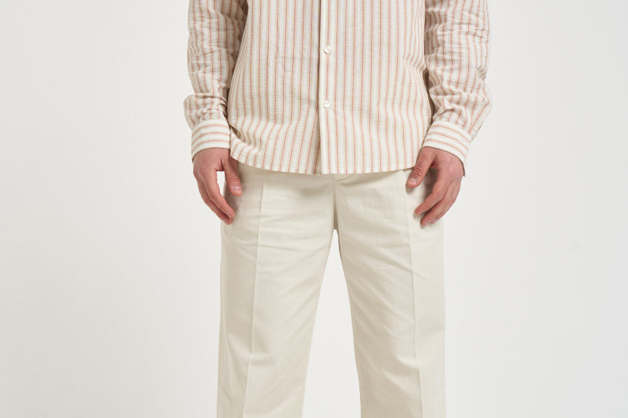 Camicia uomo Saryan j crema M25100052 AURORARED SAMSØE SAMSØE 