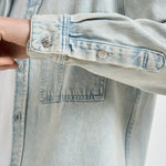 Camicia uomo in denim chiaro M26100006 PALECLOUD SAMSØE SAMSØE 