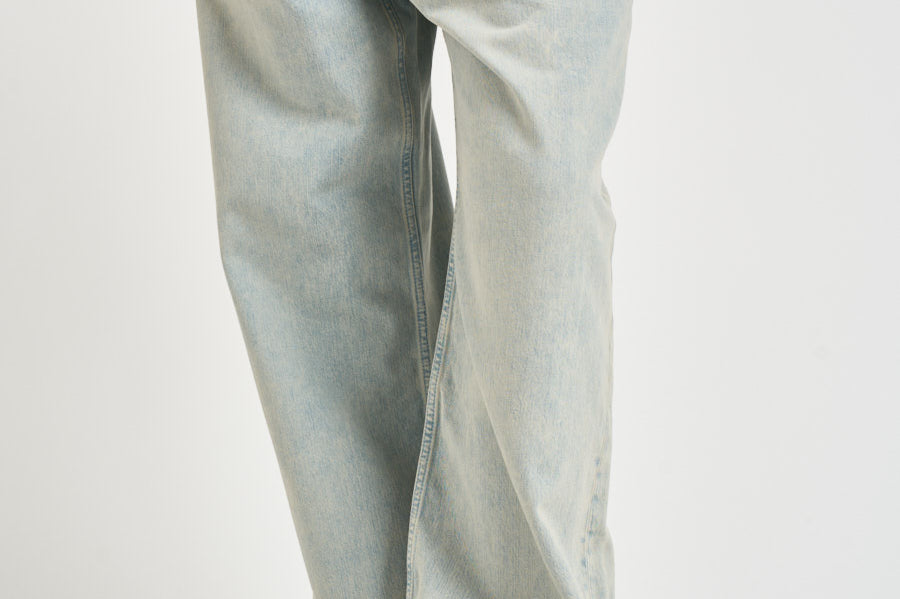 Jeans uomo wide leg in denim chiaro M26100008 PALECLOUD SAMSØE SAMSØE 