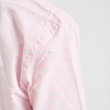 Camicia uomo in cotone a righe rosa e bianche 751271W A11 SEBAGO 
