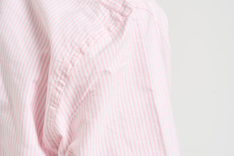 Camicia uomo in cotone a righe rosa e bianche 751271W A11 SEBAGO 
