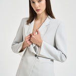 Giacca donna monopetto grigio chiaro GI0922 902 SEVENTY 
