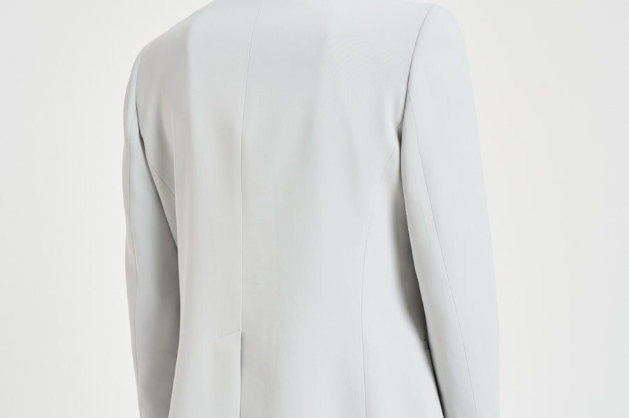 Giacca donna monopetto grigio chiaro GI0922 902 SEVENTY 