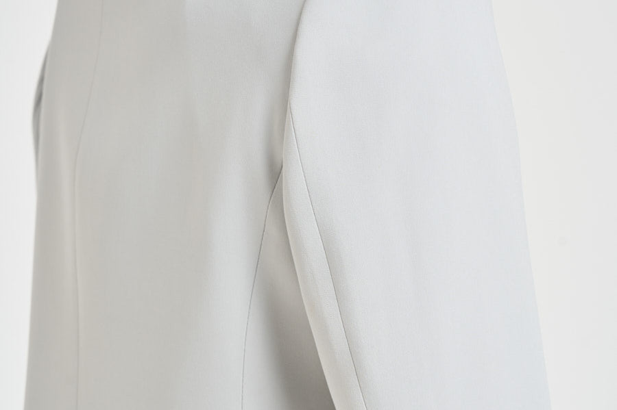 Giacca donna monopetto grigio chiaro GI0922 902 SEVENTY 