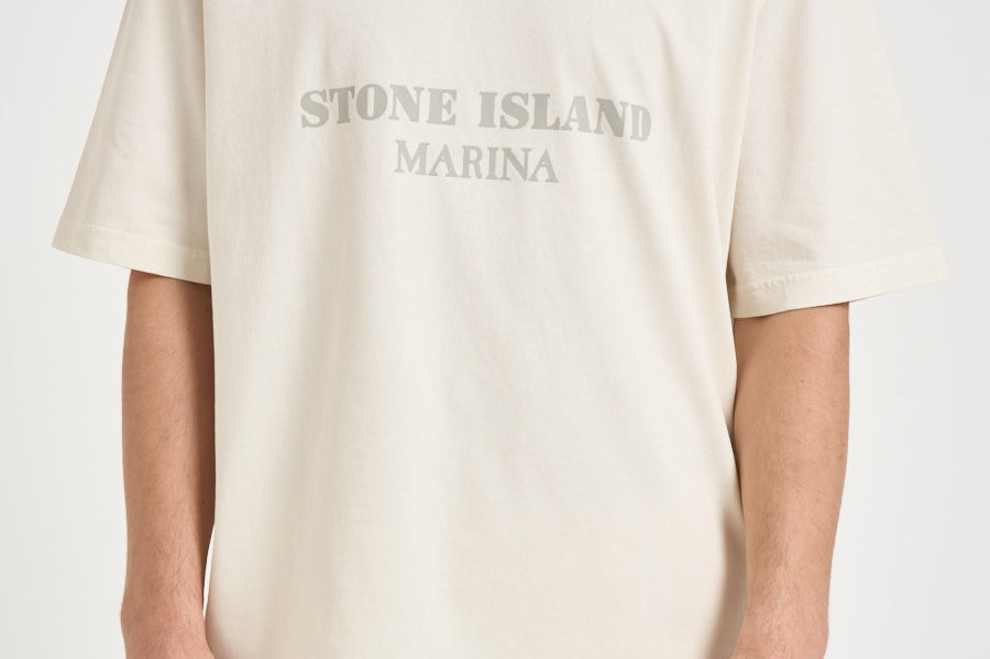 T-shirt uomo girocollo burro 2100017 S0X16V0093 STONE ISLAND 