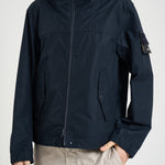Giacca uomo con cappuccio blu 4100037 S0F01V0020 STONE ISLAND 