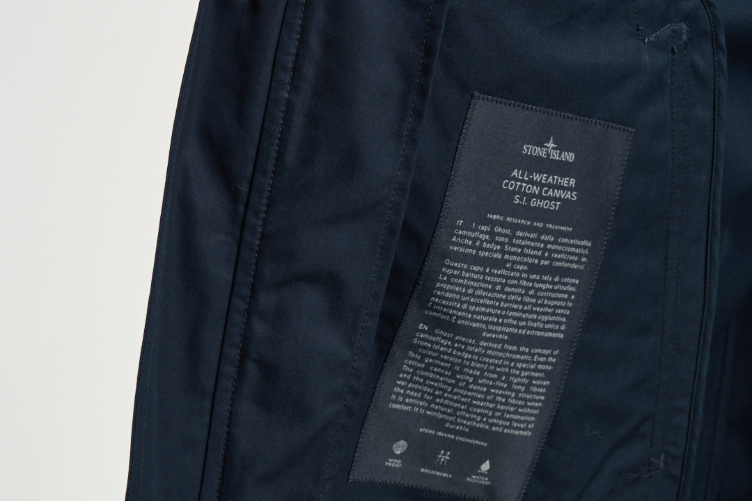 Giacca uomo con cappuccio blu 4100037 S0F01V0020 STONE ISLAND 