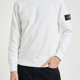 Felpa uomo girocollo bianca 6100060 S0051V0001 STONE ISLAND 