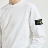 Felpa uomo girocollo bianca 6100060 S0051V0001 STONE ISLAND 