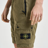 Bermuda uomo verde militare L100019 S00WAV015G STONE ISLAND 