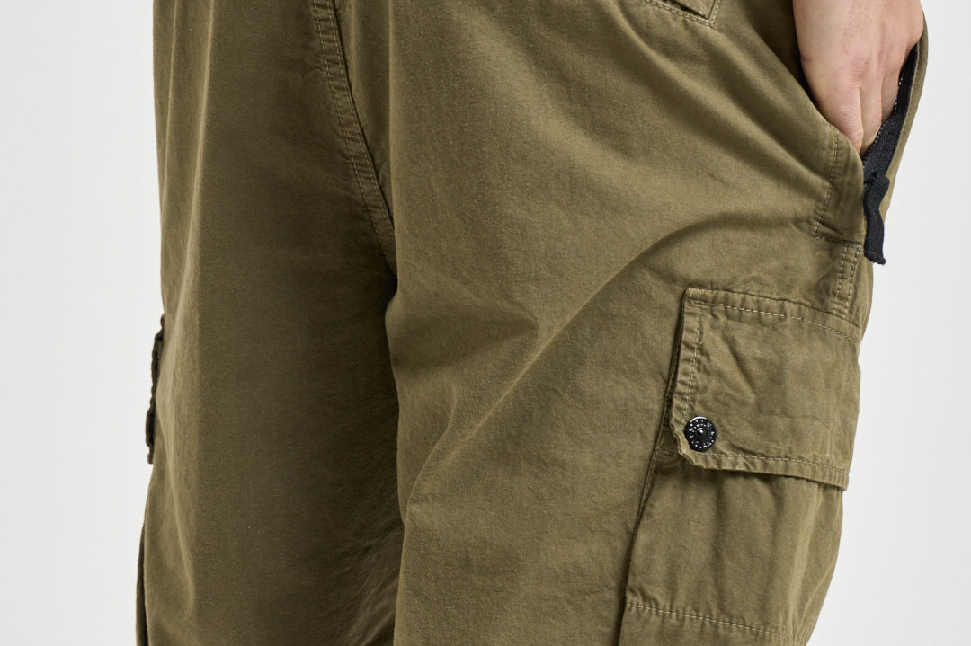 Bermuda uomo verde militare L100019 S00WAV015G STONE ISLAND 