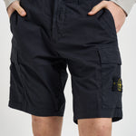 Bermuda uomo cargo blu L100020 S0003V0020 STONE ISLAND 