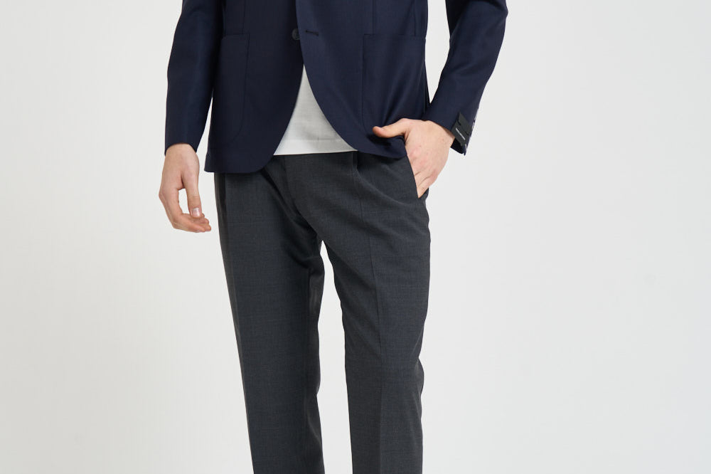 Giacca uomo Montecarlo monopetto blu notte 1SMC22K 060069B5040 TAGLIATORE 