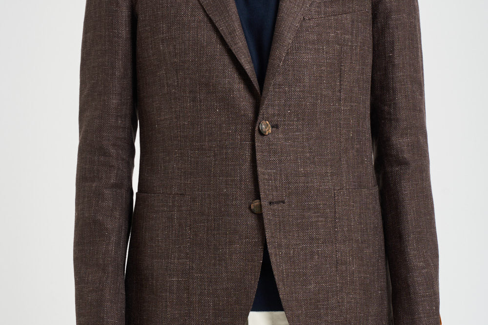 Giacca uomo Montecarlo monopetto marrone 1SMC22K 340346EM964 TAGLIATORE 