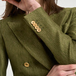 Giacca donna doppiopetto verde bosco JPARIGI10BSV 340311EV804 TAGLIATORE 