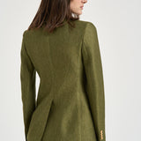 Giacca donna doppiopetto verde bosco JPARIGI10BSV 340311EV804 TAGLIATORE 