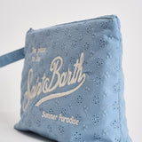 Pochette donna Aline sangallo celeste ALINESANGALLOL 00549L MC2 SAINT BARTH 