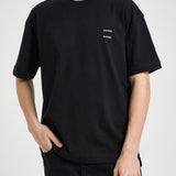 T-shirt uomo girocollo nero M22300126 BLACKBASIC SAMSØE SAMSØE 