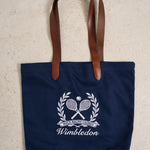 Tote donna in tela blu notte 405970397 001 RALPH LAUREN 
