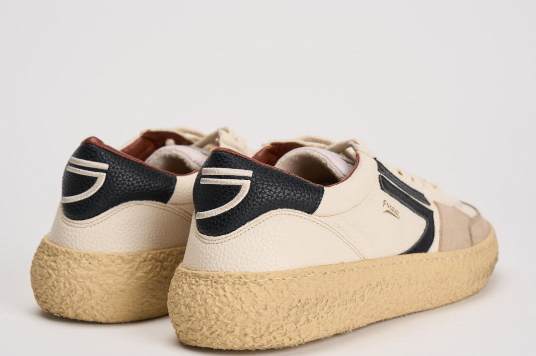 Sneakers donna Vintage Vegan Leather panna PU101V029 OSSO PURAAI 