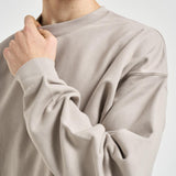 Felpa uomo girocollo grigio chiaro KS5450 LBROWN Y-3 