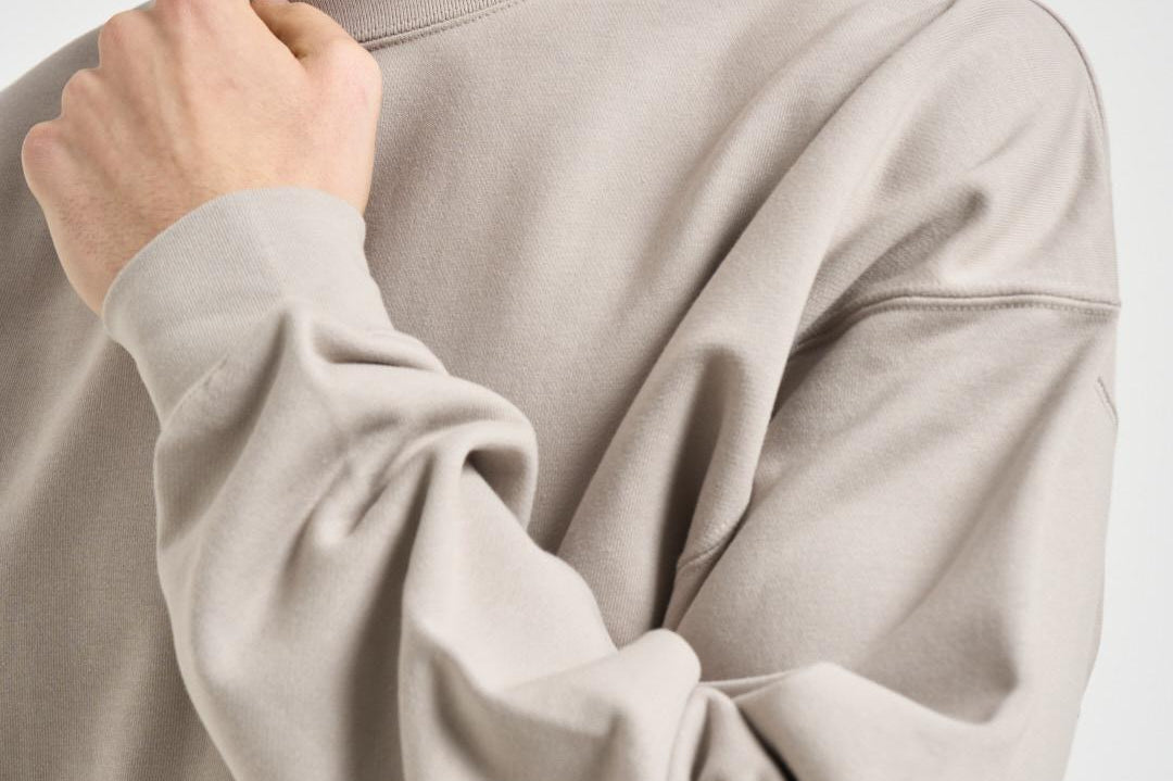 Felpa uomo girocollo grigio chiaro KS5450 LBROWN Y-3 