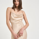 Abito donna lungo beige 16196 BEIGE ACTUALEE 