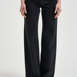 Jeans donna Hugh in denim nero 1134 009VINTAGEBLACK ANINE BING 