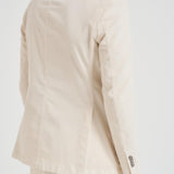 Giacca donna in velluto panna 2852 555132 L.B.M. 