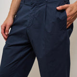 Pantalone uomo carrot fit blu IRNO 253079 SANTANIELLO 
