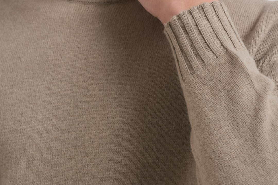 Maglia uomo gircollo beige GC3ML WC7R910 FILIPPO DE LAURENTIS 