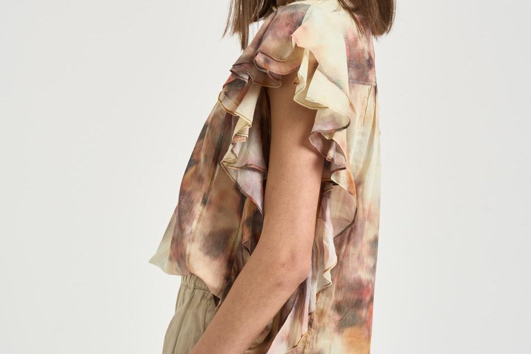 Blusa donna Daliyane multicolor HT0816FC D1J13E90BE MARANT ETOILE 