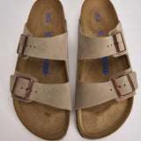 Sandalo arizona uomo in suede 951303U TAUPE BIRKENSTOCK 
