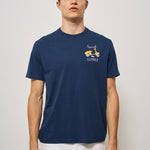 T-shirt uomo girocollo blu SPECIALSUMMER 61EMB MC2 SAINT BARTH 