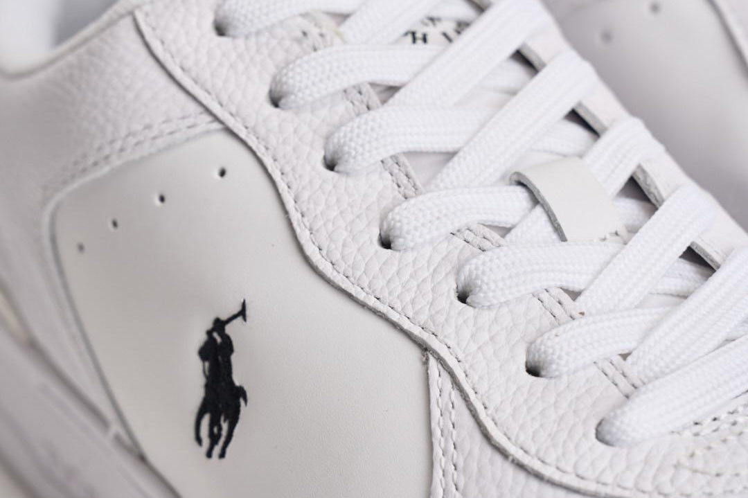 Sneakers uomo Masters Court bianca 809891791 009 RALPH LAUREN 