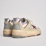 Sneakers uomo Forty2 crema e viola GMF00630 F00795815484 GOLDEN GOOSE 
