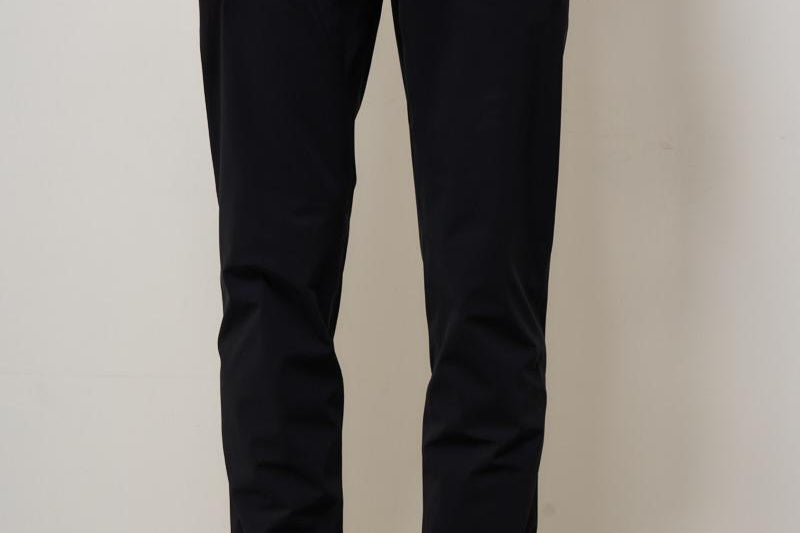 Pantalone uomo gamba dritta nero 25309 10 RRD 