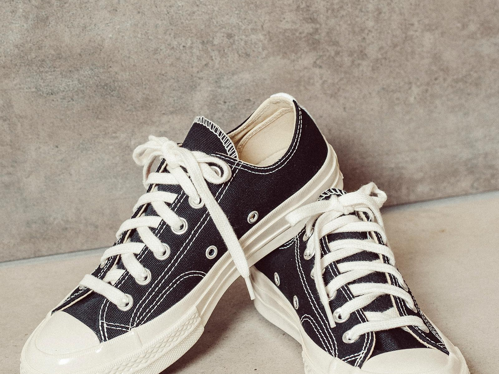 Converse x Comme des Garçons PLAY Sneaker bassa Chuck 70 K111 BLACK COMME DES GARCON PLAY 