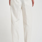 Pantalone uomo doppia pinces bianco BELLOD 300016120 BRIGLIA 