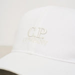 Cappellino uomo da baseball bianco AC282A 103 CP COMPANY 