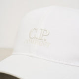 Cappellino uomo da baseball bianco AC282A 103 CP COMPANY 