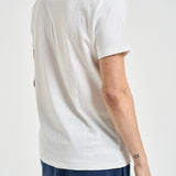 T-shirt uomo girocollo bianca con logo 710680785 003 RALPH LAUREN 