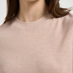 T-shirt donna girocollo rosa 31742 0258DUSTY PINK FILIPPA K 