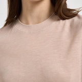 T-shirt donna girocollo rosa 31742 0258DUSTY PINK FILIPPA K 