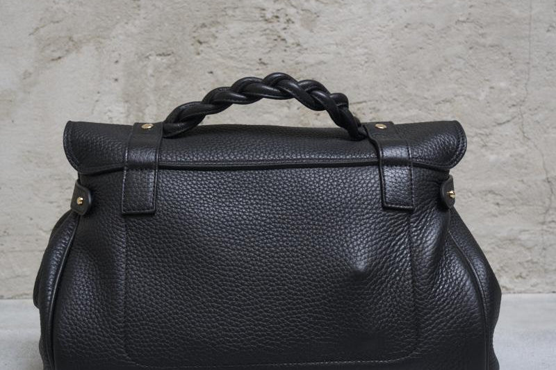 Borsa donna a mano nera Alexa HH6746 736A100 MULBERRY 