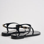 Sandalo donna infradito nero K5867 NERO EMANUELA CARUSO CAPRI 